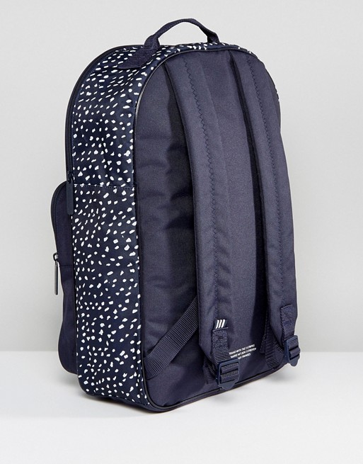 adidas Originals Graphic Backpack In Blue AB3889